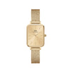 Daniel Wellington Quadro Unitone Watch - Yellow Gold-Watch-Walker & Hall