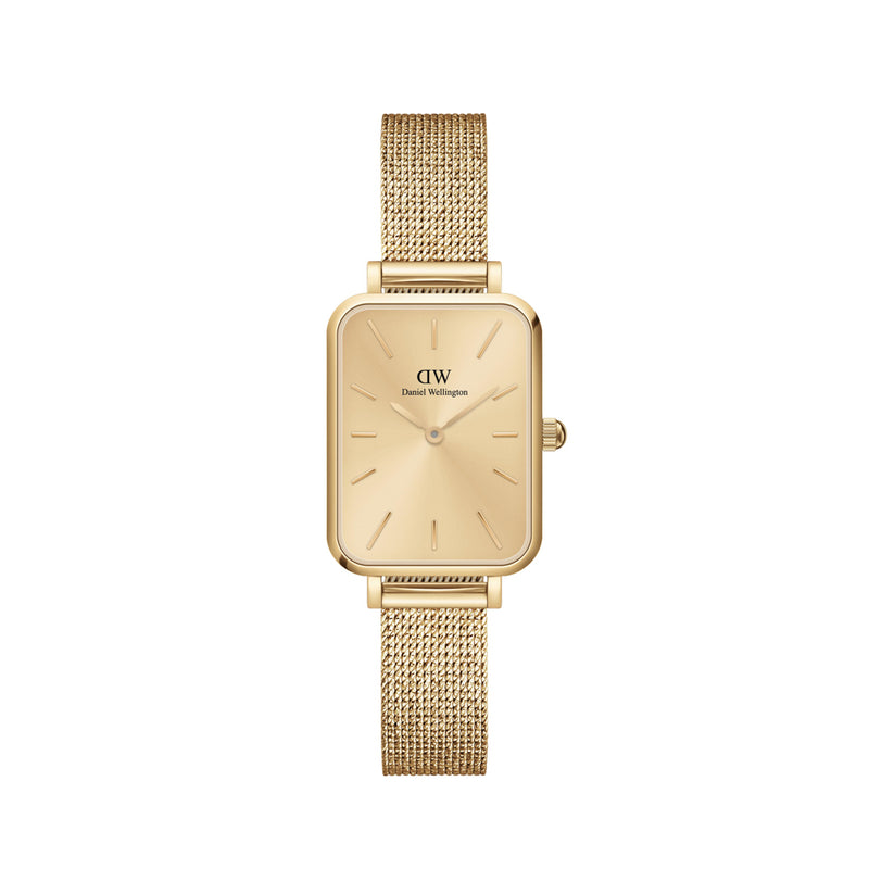 Daniel Wellington Quadro Unitone Watch - Yellow Gold-Watch-Walker & Hall