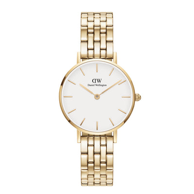 Daniel Wellington Petite 5-link Evergold 28mm Watch-Watch-Walker & Hall