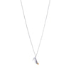 Boh Runga Lola Pendant - Sterling Silver & Gold Plated-Necklace-Walker & Hall