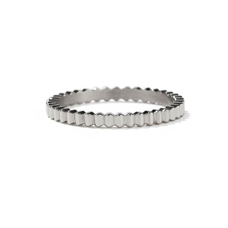 Meadowlark Solaire Band Narrow - Sterling Silver-Ring-Walker & Hall