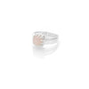 Stolen Girlfriends Club Baby Claw Ring - Sterling Silver & Rose Quartz-Ring-Walker & Hall