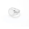 Stolen Girlfriends Club Text Logo Sovereign Ring - Sterling Silver-Ring-Walker & Hall